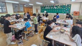 2026년 6월 2일 6학년 환경교육 (음식 만들기) 활동 모습